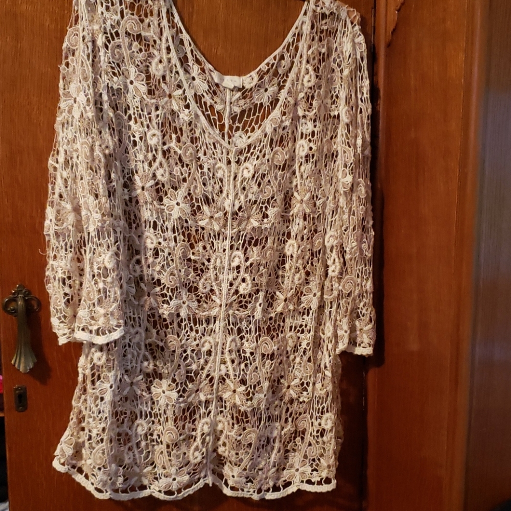 Netted Blouse